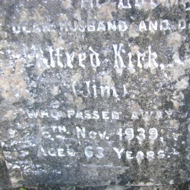 KIRK Alfred -1939  &amp; Annie -1978
