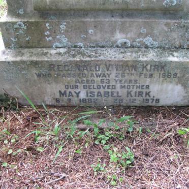 KIRK Reginald Vivian -1969 &amp; May Isabel 1882-1978 :: KIRK Robert John Stephenson -1938 :: Leslie Harold -1952
