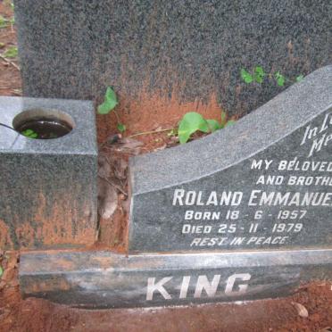 KING Roland Emmanuel 1957-1979