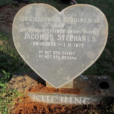 KITCHING Jacobus Stephanus 1935-1973