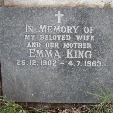 KING Emma 1902-1963