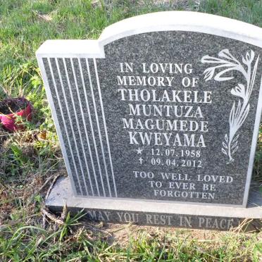 KWEYAMA Tholakele Muntuza Magumede 1958-2012