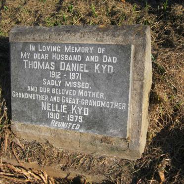 KYD Thomas Daniel 1912-1971 &amp; Nellie 1910-1979