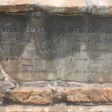 KJODE Rasmus Andreas 1855-1934 &amp; Regine 1861-1941