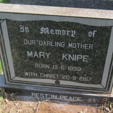 KNIPE Mary 1890-1967