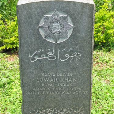 KHAN Sowar -1943