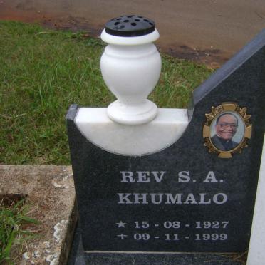 KHUMALO S.A. 1927-1999 &amp; B.C. 1928-2006