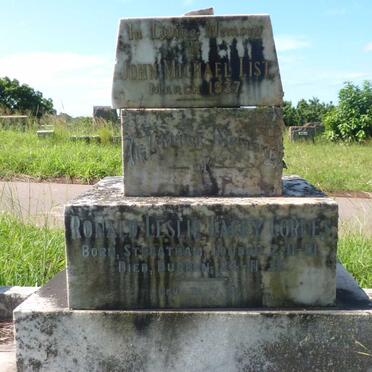 LIST John Michael -1937 :: CORNES Ronald Leslie Lacly 1901-1935