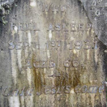 LINDWALL Ethel Lucy -1931