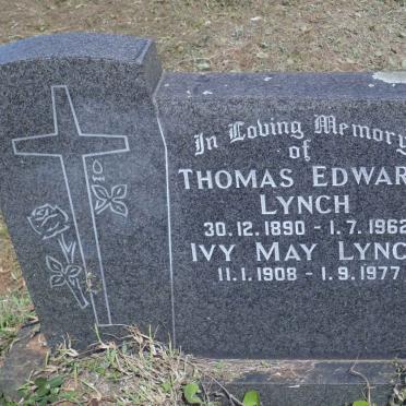 LYNCH Thomas Edward 1890-1962 &amp; Ivy May 1908-1977