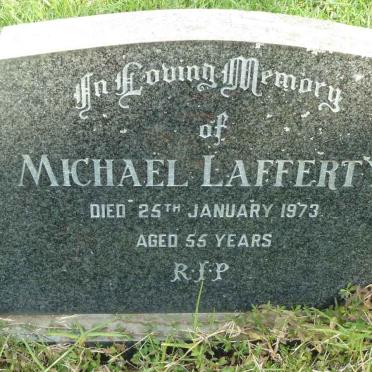 LAFFERTY Michael -1973