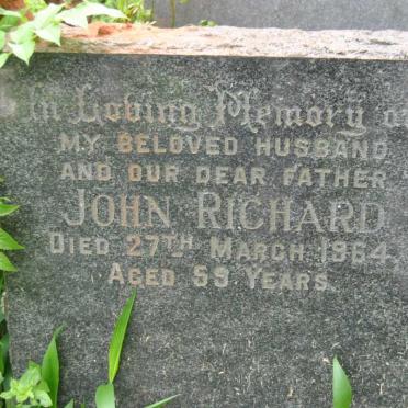 LAWRENCE John Richard -1964