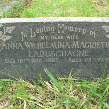 LABUSCHAGNE Anna Wilhelmina Magrietha -1967