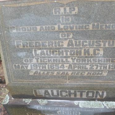 LAUGHTON Frederic Augustus 1854-1943 &amp; Frances Matilda 1866-1948 :: LAUGHTON John 1891-1918