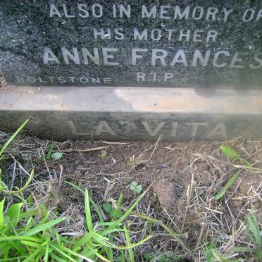 LA'VITA Charles Selwyn 1918-1983 :: LA'VITA Anne Frances