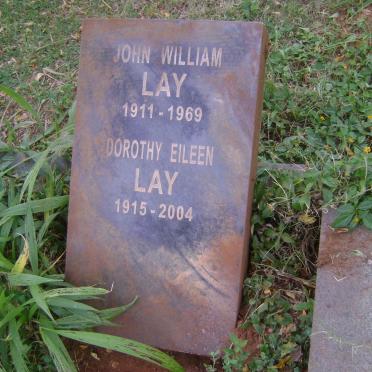 LAY John William 1911-1969 &amp; Dorothy Eileen 1915-2004