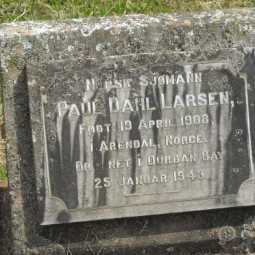 LARSEN Paul Dahl 1908-1943
