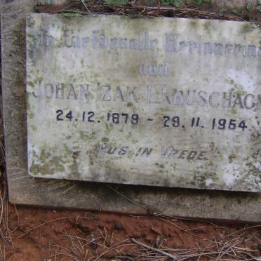 LABUSCHAGNE Johan Izak 1879-1954