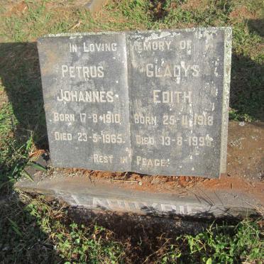 LABOYRIE Petrus Johannes 1910-1965 &amp; Gladys Edith 1918-1998