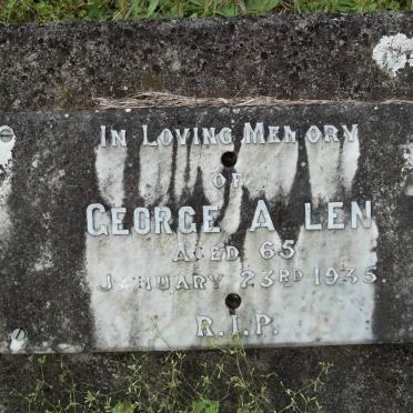 LEN George A. -1935