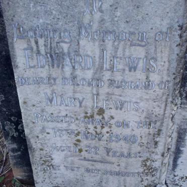 LEWIS Edward -1940