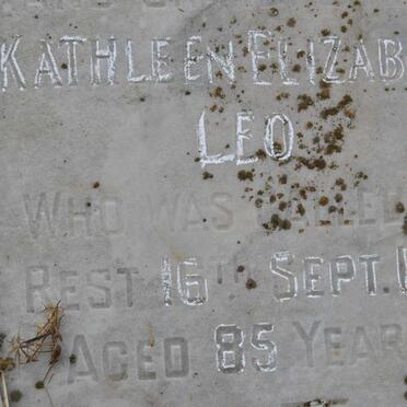 LEO Kathleen Elizabeth -1973