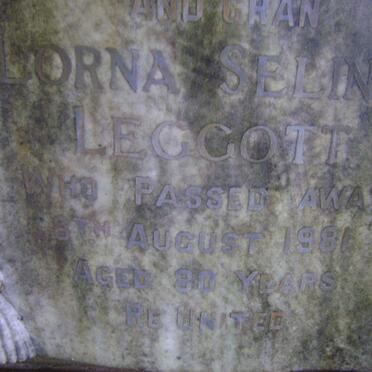 LEGGOTT Lorna Selina -1981