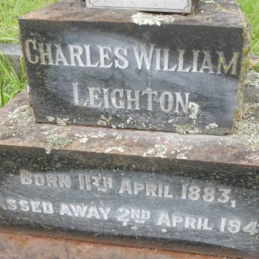 LEIGHTON Charles William 1883-1944 &amp; Elsie -1952 :: ? Stella 1910-1993