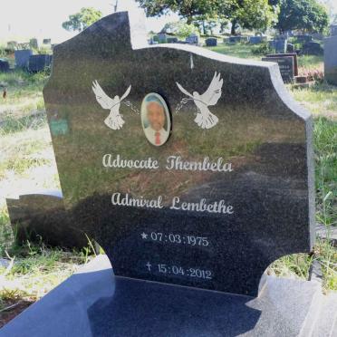 LEMBETHE Advocate Thembela Admiral 1975-2012