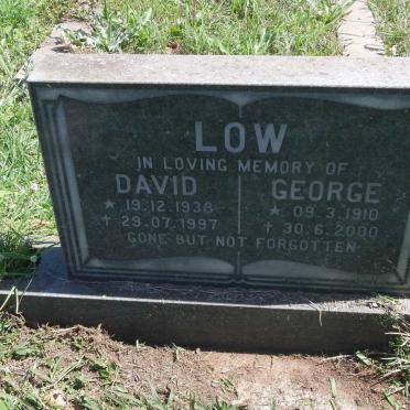 LOW George 1910-2000 :: LOW David 1938-1997