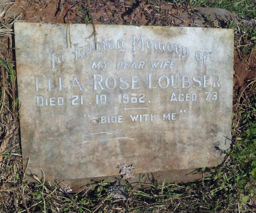 LOUBSER Ella Rose -1962