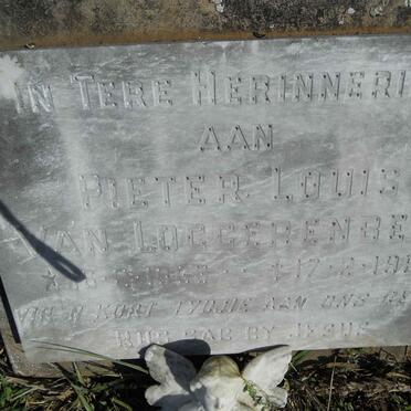 LOGGERENBERG Pieter Louis, van 1968-1968