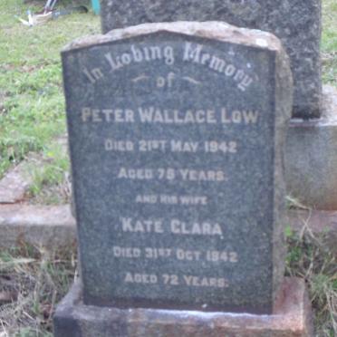 LOW Peter Wallace -1942 &amp; Kate Clara -1942