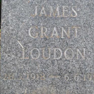 LOUDEN James Grant 1918-1992