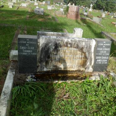 LOGAN Leonard Hugh -1940 :: THOMAS Emily Elsie 1902-1990