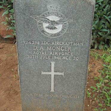 MONGER D.A. -1941
