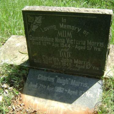 MORRIS Charles John -1945 &amp; Gwendoline Nina Victoria -1944 :: MORRIS Charles -1992