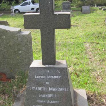 MUNDELL Elizabeth Margaret nee ALMON 1932-1956