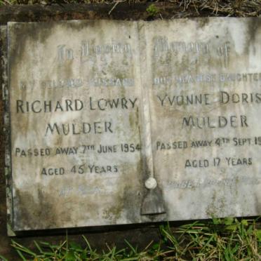 MULDER Richard Lowry -1954 :: MULDER Yvonne Doris -1957