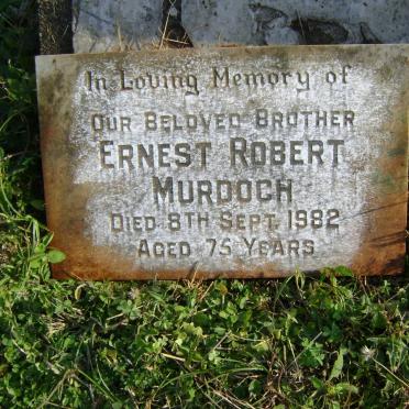 MURDOCH Ernest Robert -1982