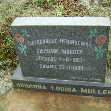 MULLER Johanna Louisa 1907-1993