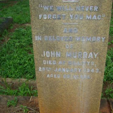 MURRAY John -1943