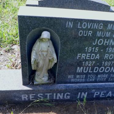 MULDOON John 1915-1988 &amp; Freda Rose 1927-1997