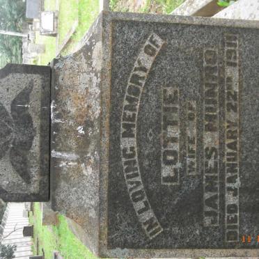 MUNRO Lottie -1911