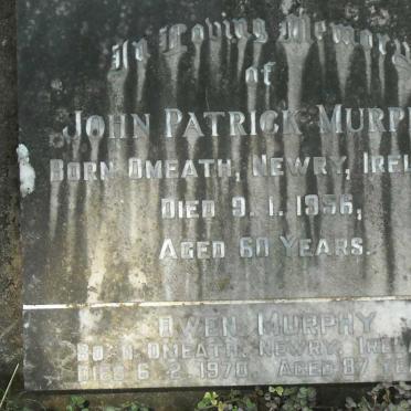 MURPHY John Patrick -1956 :: MURPHY Owen -1970