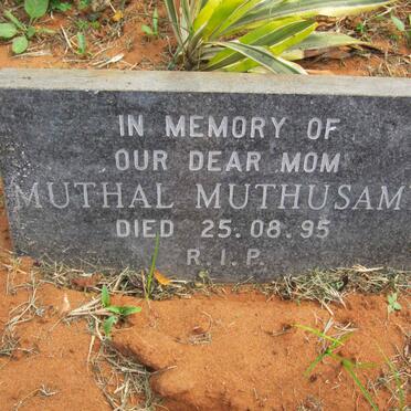 MUTHUSAMY Muthal -1995