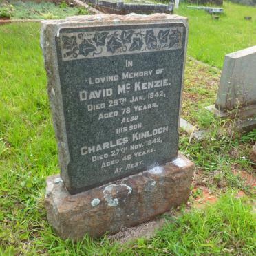 McKENZIE David -1942 :: McKENZIE Charles Kinloch -1942
