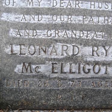 McELLIGOTT Leonard Ryan -1973