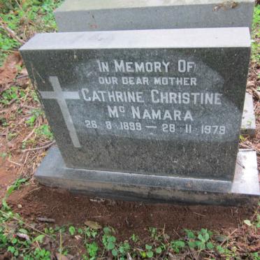 Mc NAMARA Cathrine Christine 1899-1979