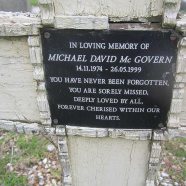 McGOVERN Michael David 1974-1999